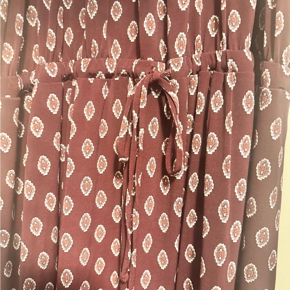 Maroon midi Lane Bryant dress size 30/32 - Picture 3 of 3